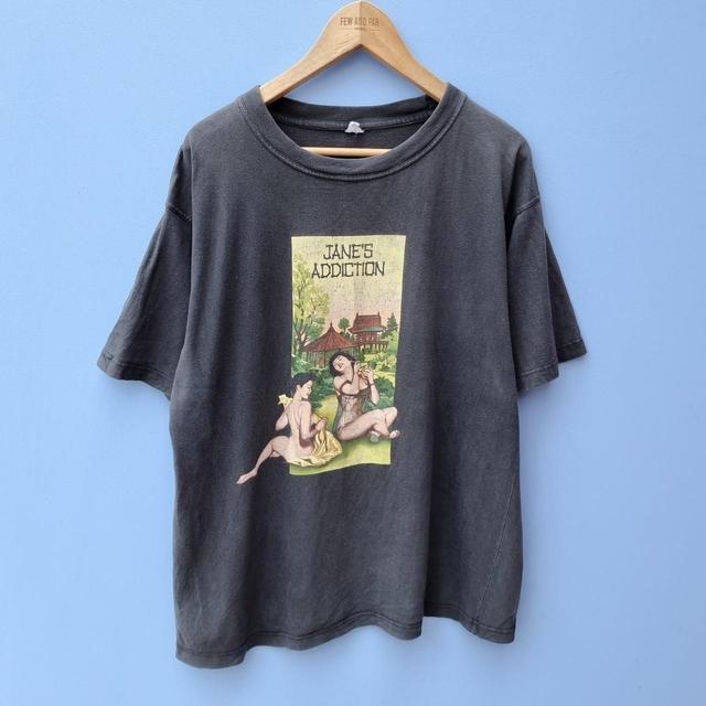 Vintage Men's T-shirt - Grey - L on Productcaster.