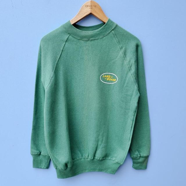 Lands' End Men's Sweatshirt - Green - S on Productcaster.