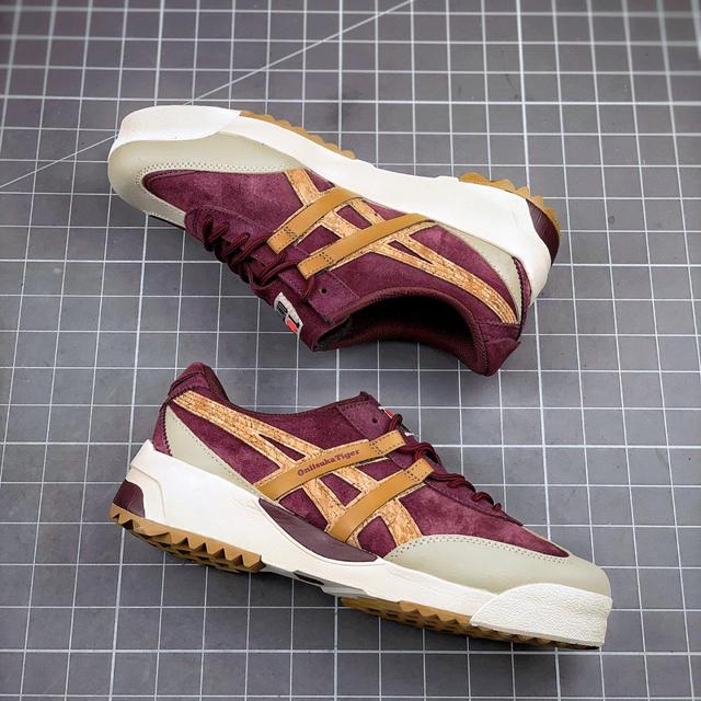 ASICS Men's Trainers - Burgundy/Multi - UK 8 on Productcaster.