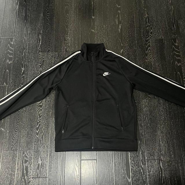 Nike Men's Jacket - Black/White - M on Productcaster.