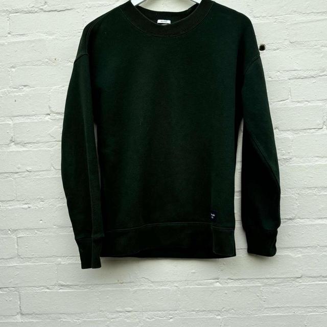 Abercrombie & Fitch Women's Sweatshirt - Green - XS on Productcaster.