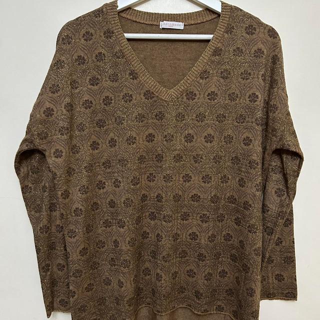 Women's Jumper - Brown - L on Productcaster.