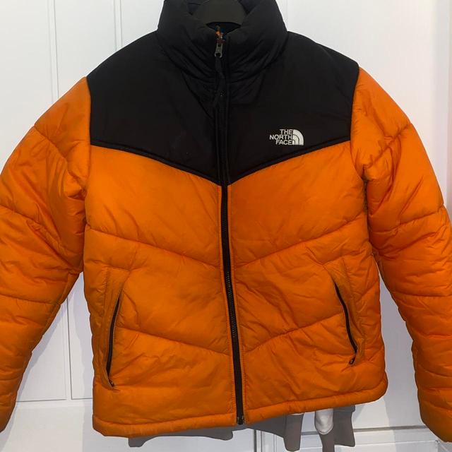 The North Face Men's Puffer - Orange/Black - M on Productcaster.