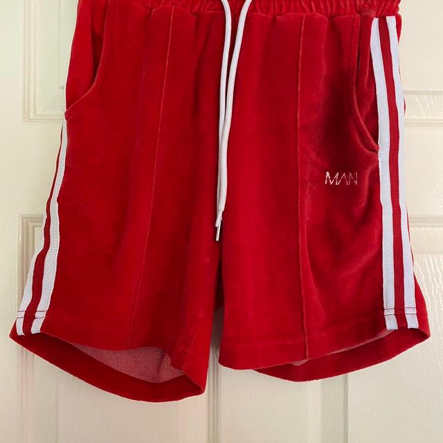 BoohooMAN Men's Shorts - Red - XS on Productcaster.