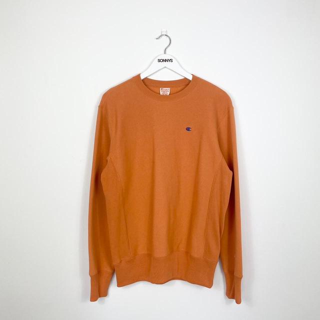 Champion Men's Sweatshirt - Orange - M on Productcaster.