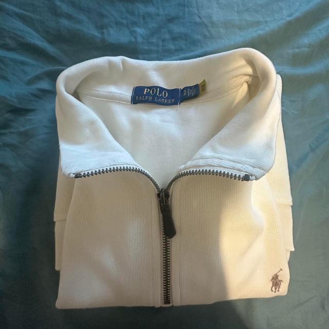 Polo Ralph Lauren Men's Jumper - White/Cream - XL on Productcaster.