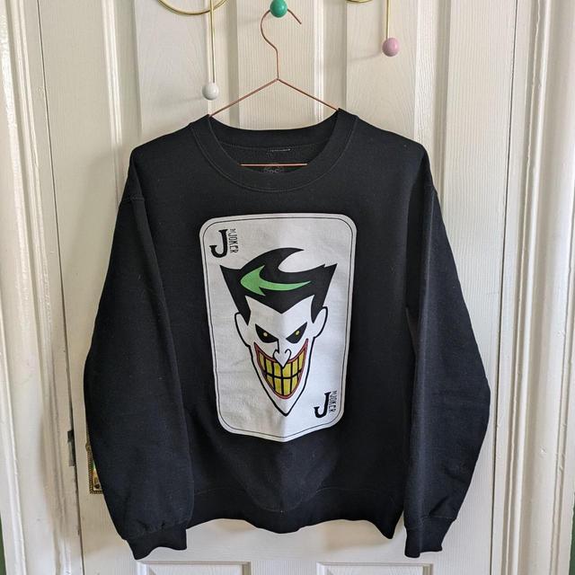 DC Comics Women's Jumper - Black/Green - 8 on Productcaster.