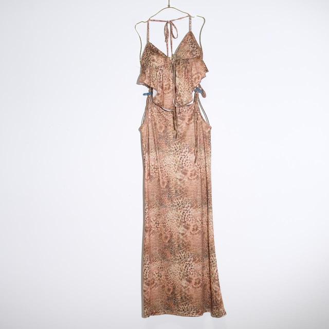 Vintage Women's A-line Dress - Brown - One size on Productcaster.