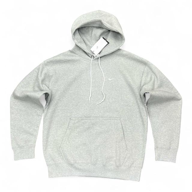 Nike Men's Hoodie - Grey/White - L on Productcaster.