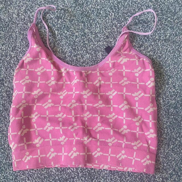 Urban Outfitters Women's Crop top - Pink - 6 on Productcaster.