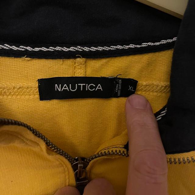 Nautica Men's Sweatshirt - Yellow - XL on Productcaster.