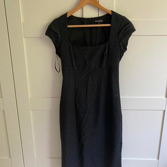 108 Warehouse Women's A-line Dress - Black - 8 on Productcaster.