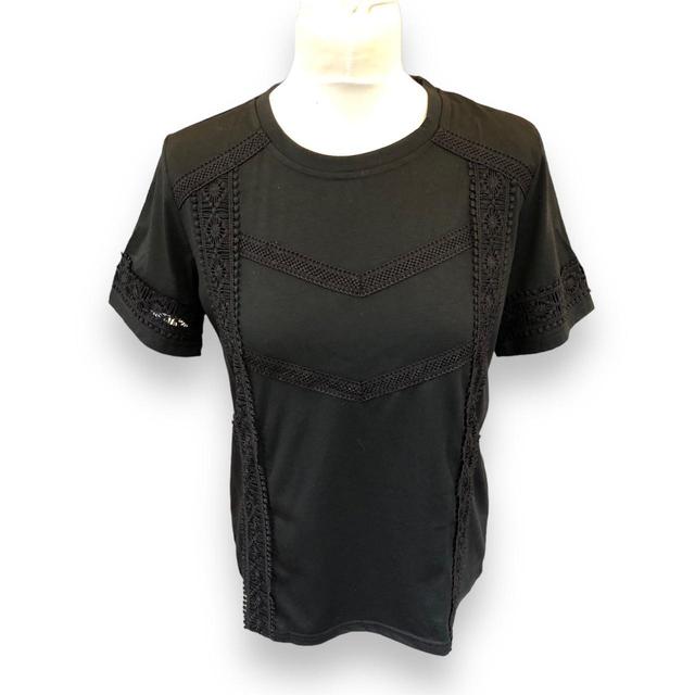 Women's T-shirt - Black - M on Productcaster.