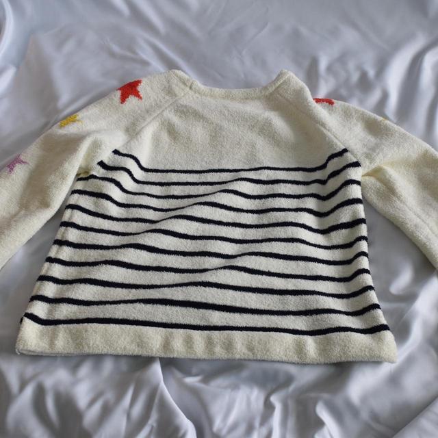 Joules Women's Jumper - White/Red - 10 on Productcaster.