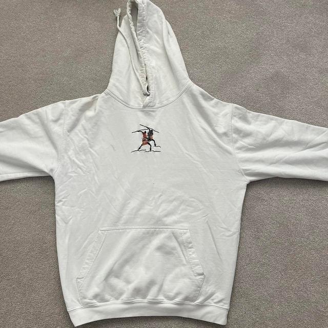 Men's Hoodie - White - M on Productcaster.