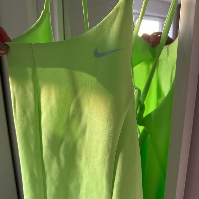 Nike Women's Dress - Yellow/Green - M on Productcaster.