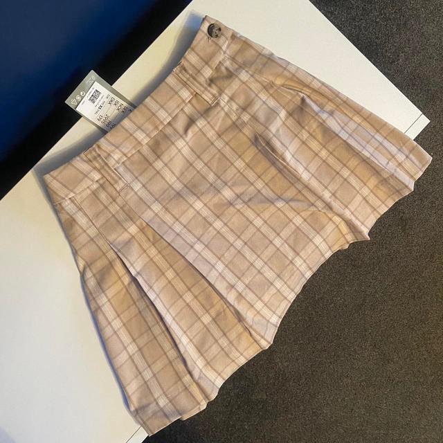 H&M Women's Skirt - Tan/Cream - XS on Productcaster.