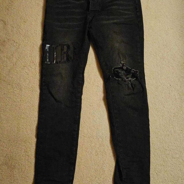 Amiri Men's Jeans - Black - 32" on Productcaster.