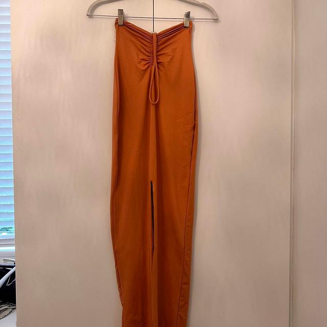 Oh Polly Women's Maxi Skirt - Orange - UK 6 on Productcaster.