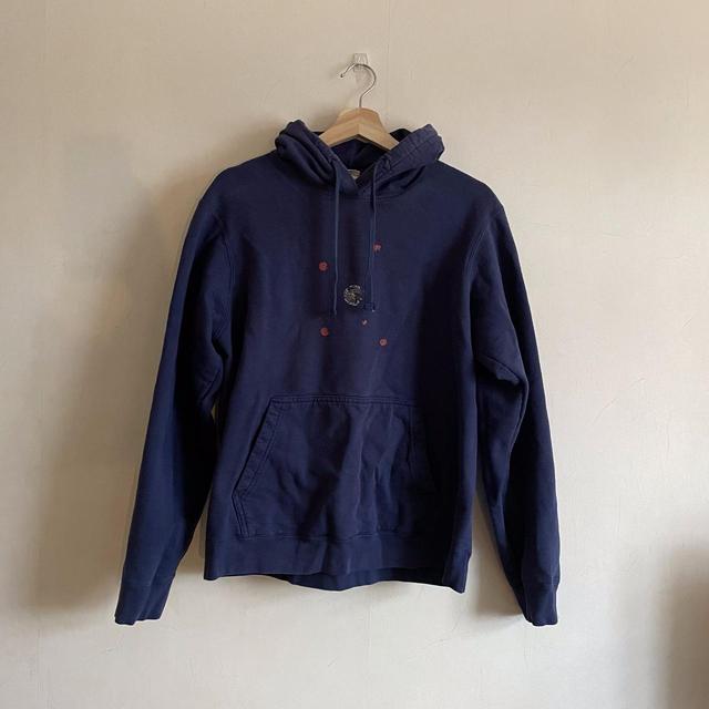 Men's Hoodie - Navy/Blue - M on Productcaster.