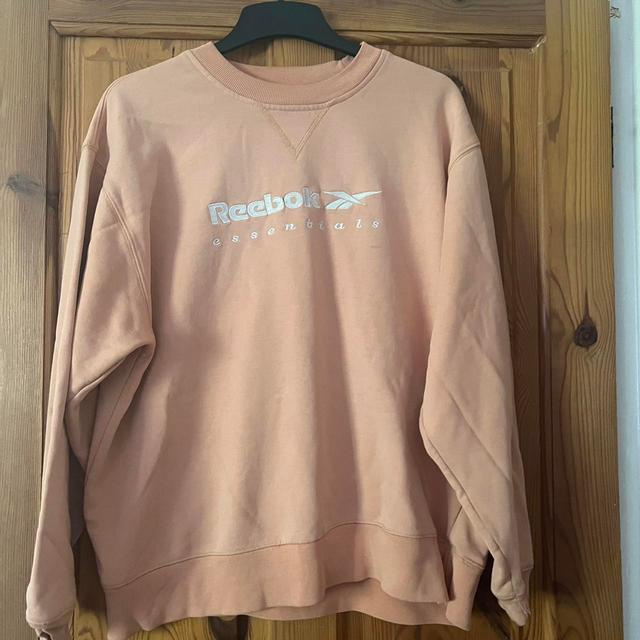 Reebok Women's Jumper - Pink - M on Productcaster.