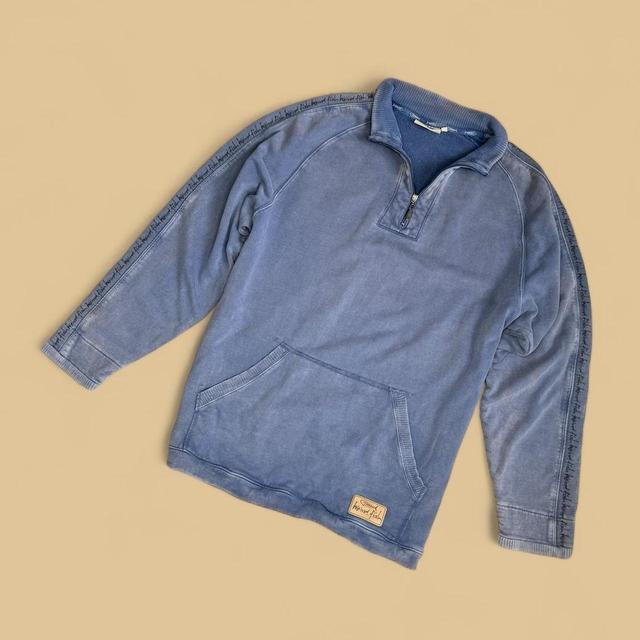 Weird Fish Men's Sweatshirt - Blue/Navy - XL on Productcaster.