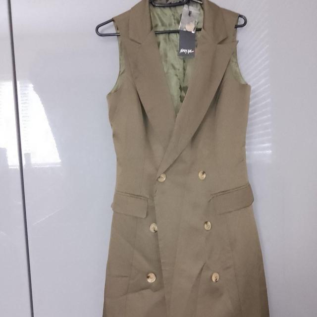 Nasty Gal Women's Blazer Dress - Khaki - 8 on Productcaster.