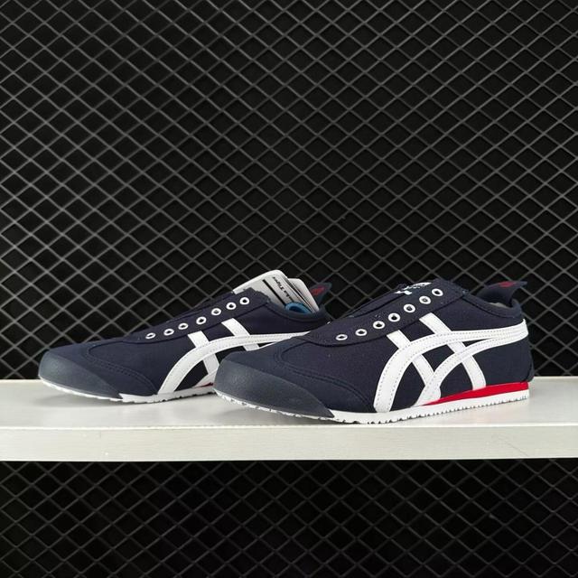 ASICS Men's Trainers - Navy/Black - UK 8.5 on Productcaster.