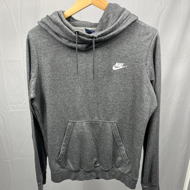 Nike Men's Hoodie - Grey - M on Productcaster.