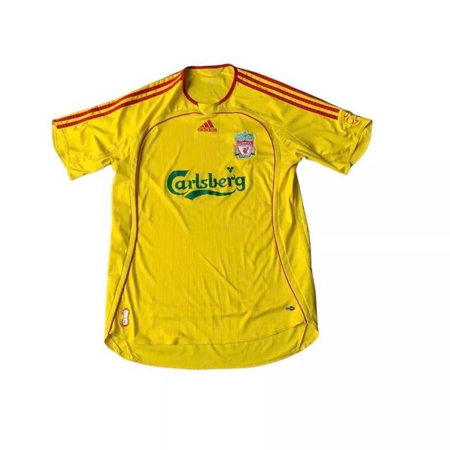 Adidas Men's T-shirt - Yellow - M on Productcaster.