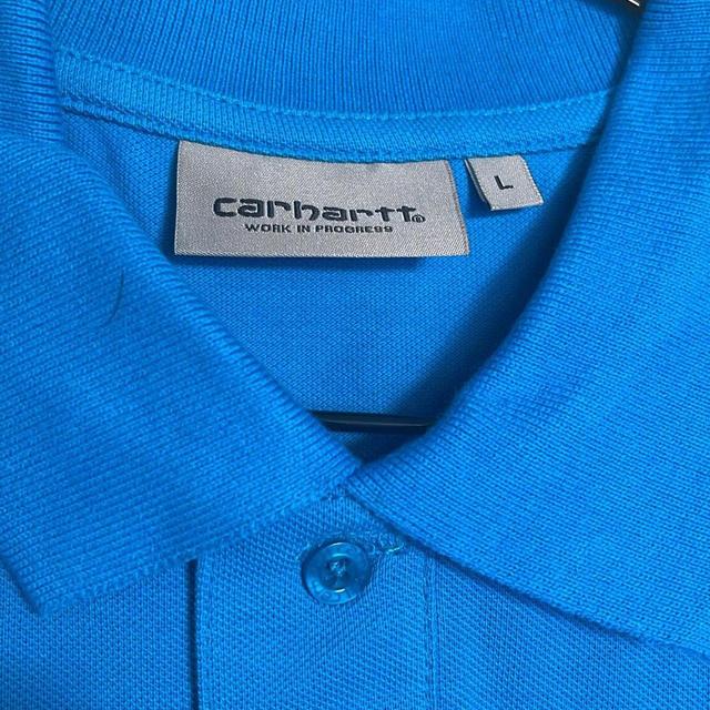 Carhartt Men's Polo shirt - Blue - L on Productcaster.