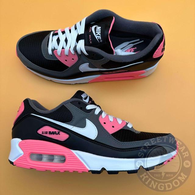 Nike Men's Trainers - Pink/Black - UK 12 on Productcaster.