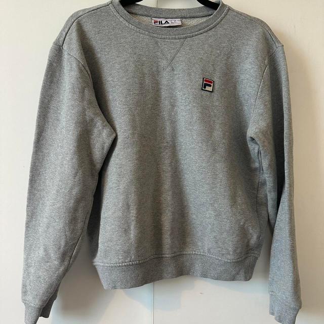 Fila Women's Sweatshirt - Grey - M on Productcaster.