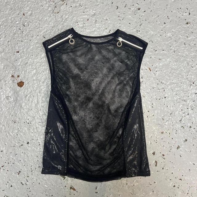 Women's Blouse - Black/Silver - 10 on Productcaster.