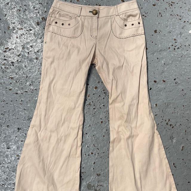 Women's Jeans - Cream - UK 10 on Productcaster.