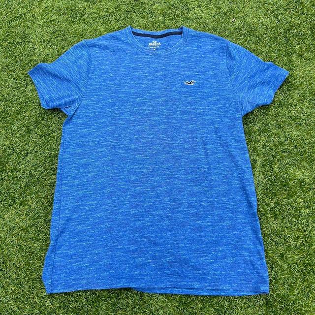 Hollister Co. Men's T-shirt - Blue - M on Productcaster.