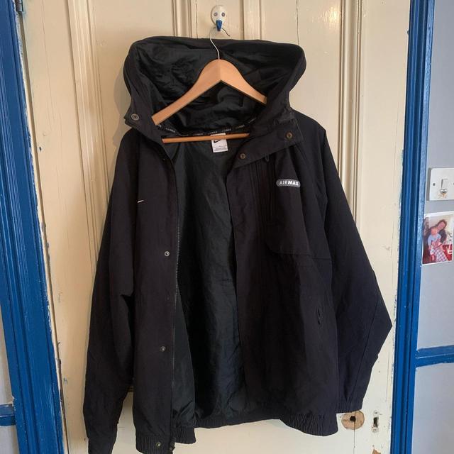 Nike Men's Coat - Black - L on Productcaster.