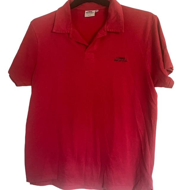 Weird Fish Men's Polo shirt - Red - S on Productcaster.