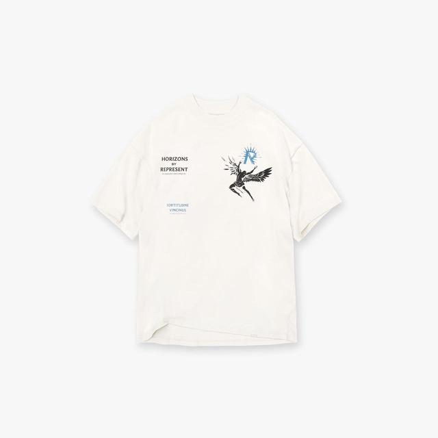 Represent Men's T-shirt - White - S on Productcaster.