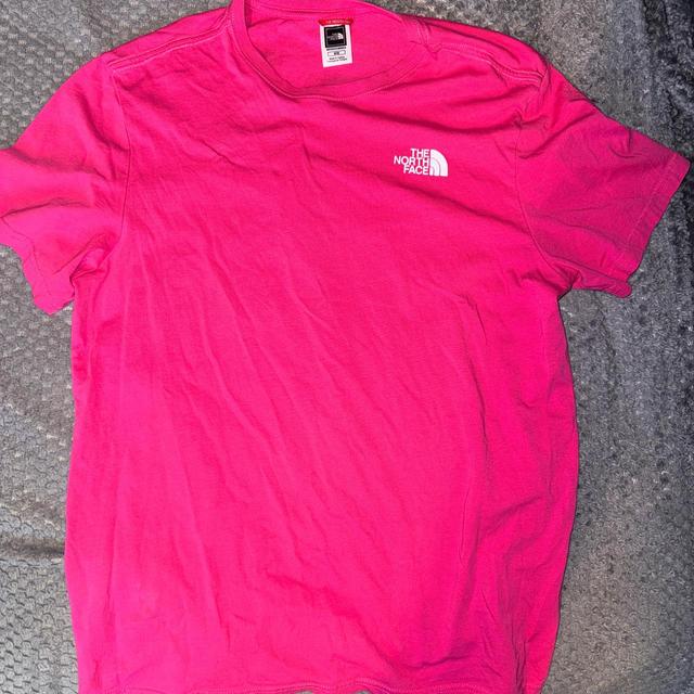 The North Face Men's T-shirt - Pink - M on Productcaster.