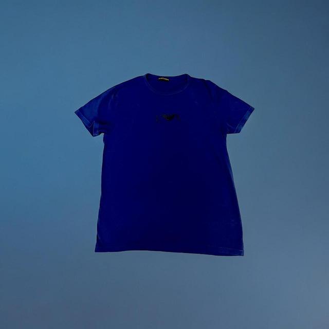 Emporio Armani Men's T-shirt - Blue - M on Productcaster.