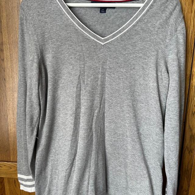 Tommy Hilfiger Women's Jumper - Grey - 14 on Productcaster.