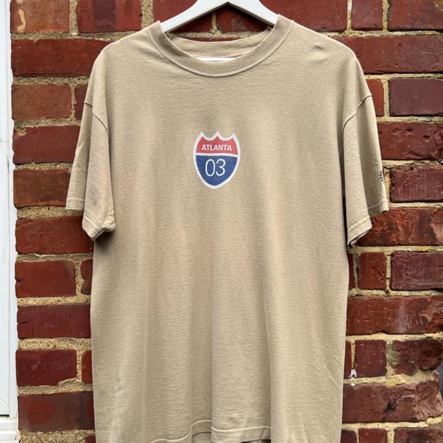 Fruit of the Loom Men's T-shirt - Tan/Brown - L on Productcaster.