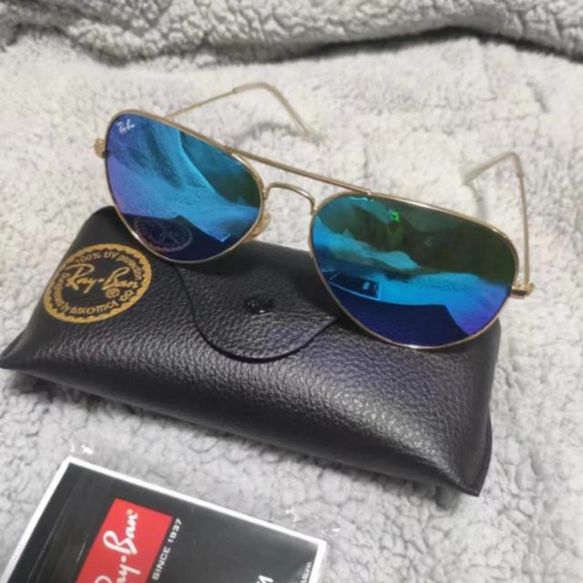 Ray-Ban Women's Casual Sunglasses - Blue/Multi on Productcaster.