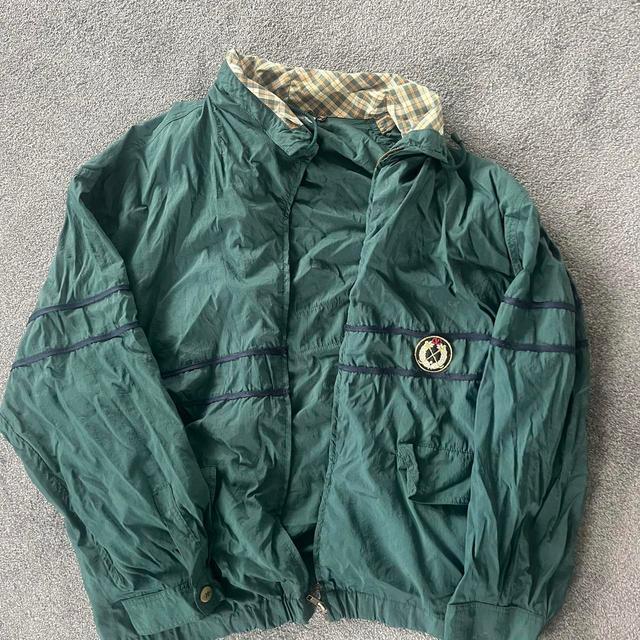 Valentino Men's Windbreaker Jacket - Green - M on Productcaster.