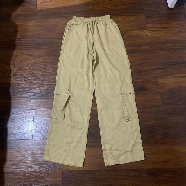 Women's Trousers - Tan/Cream - S on Productcaster.