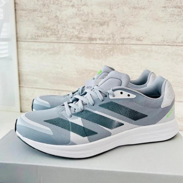 Adidas Men's Trainers - White/Grey - UK 8.5 on Productcaster.