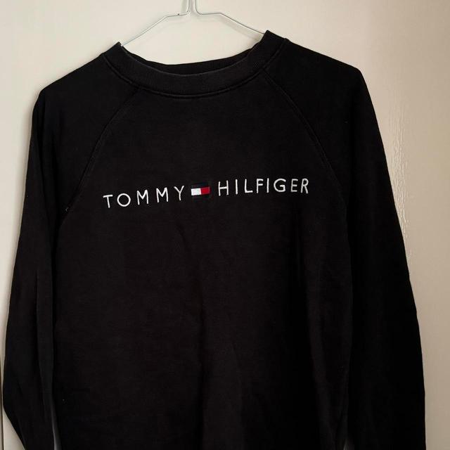 Tommy Hilfiger Men's Jumper - Black - S on Productcaster.