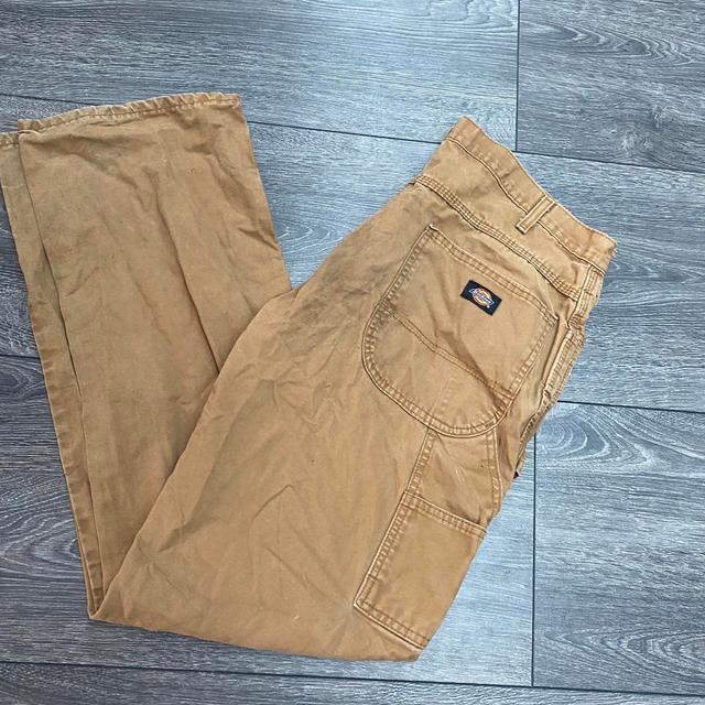 Dickies Men's Trousers - Tan - 34" on Productcaster.