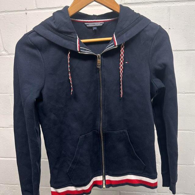 Tommy Hilfiger Women's Hoodie - Navy/Blue - XS on Productcaster.